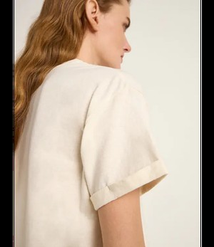 LANIUS •• Statement Shirt READY OCS| Natural Undyed from De Groene Knoop