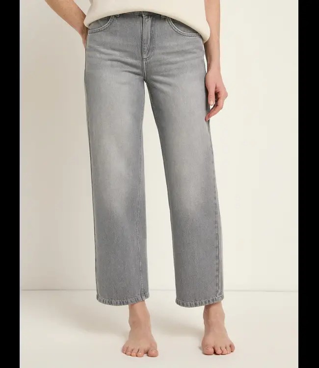 LANIUS •• Relaxed Jeans GOTS | Light Grey Denim from De Groene Knoop