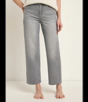 LANIUS •• Relaxed Jeans GOTS | Light Grey Denim from De Groene Knoop