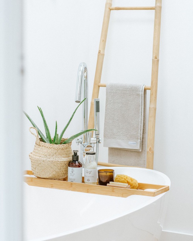 Oogstmand, zeegras, naturel, 25 x 40 cm from Dille & Kamille