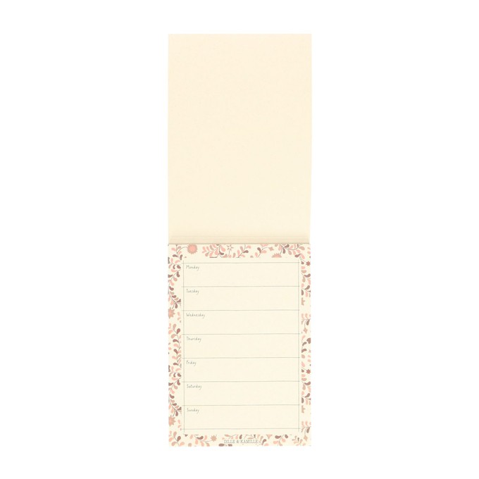 Weekplanner, guirlande, A5 from Dille & Kamille