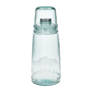 Fles met glas, recycled glas from Dille & Kamille