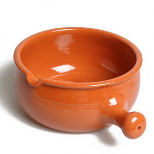 Fonduepan/caquelon, groot, terracotta from Dille & Kamille