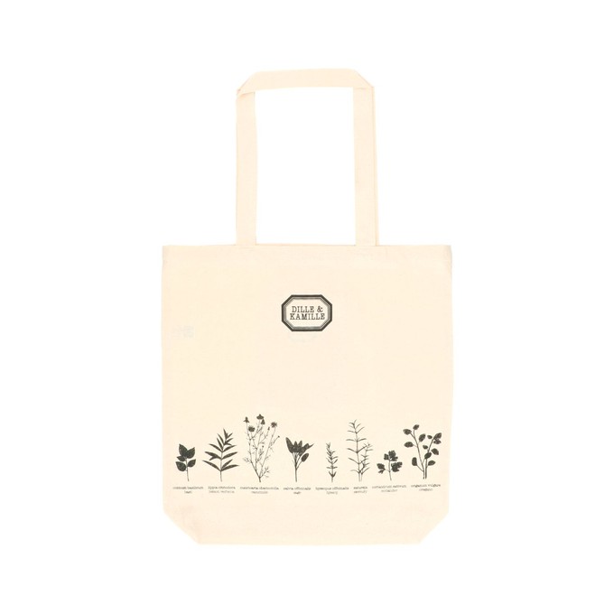 Canvas tas, Dille & Kamille, bio-katoen, keukenkruiden,38 x 38 cm from Dille & Kamille