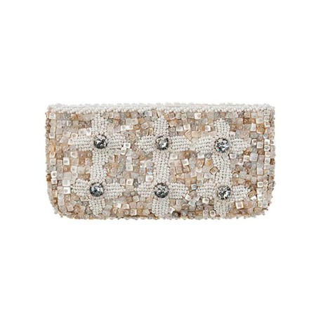 Babae Clutch Ivory Silver from Disenyo
