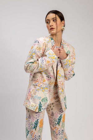 Liza Printed Blazer from Doodlage