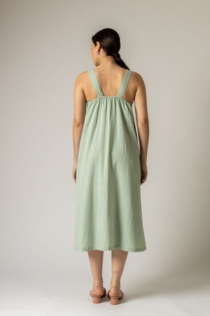 Iris Green Dress from Doodlage