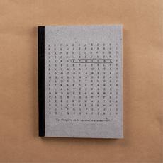 Green Puzzle Notebook via Doodlage