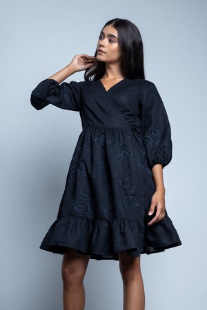 Meaya Wrap Dress from Doodlage
