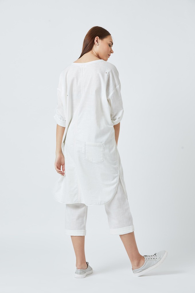 Amy White Tunic from Doodlage
