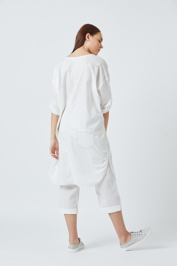 Amy White Tunic from Doodlage