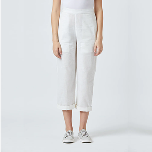 Tapered White Pants from Doodlage
