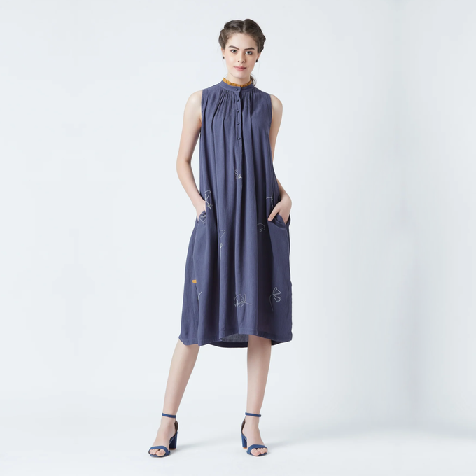 Grace Emb Purple Tunic from Doodlage