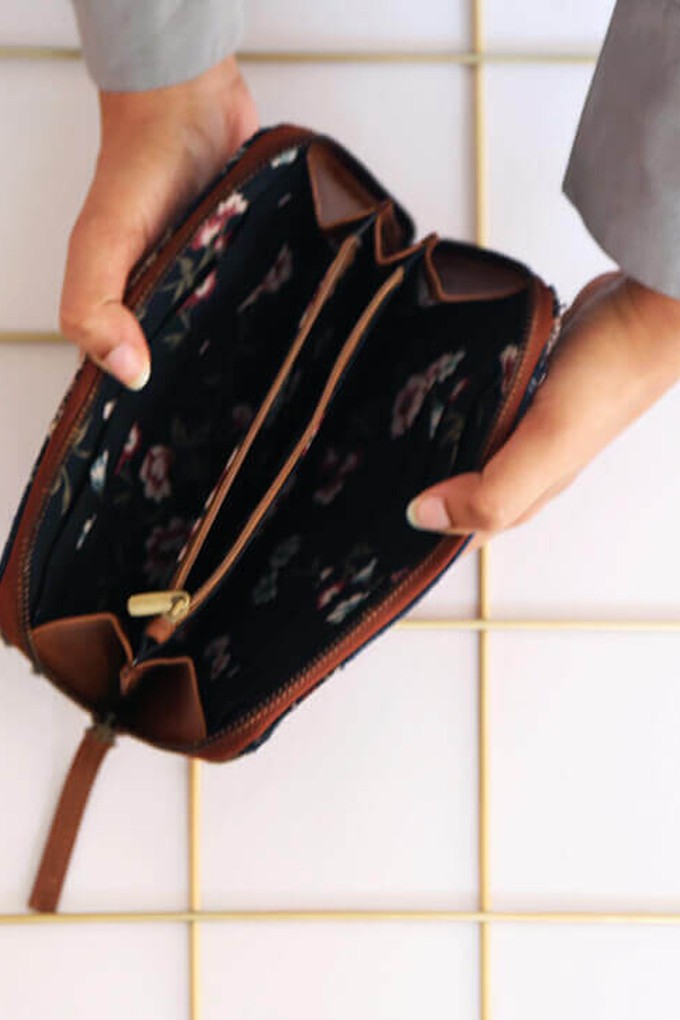 Patch Me Up' Zip Wallet from Doodlage