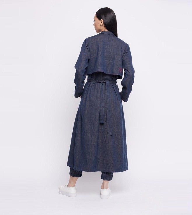 UPCYCLED DENIM TRENCH from Doodlage