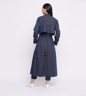 UPCYCLED DENIM TRENCH from Doodlage