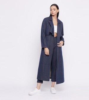 UPCYCLED DENIM TRENCH from Doodlage