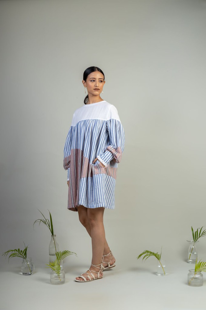 Tyana Panelled Dress from Doodlage