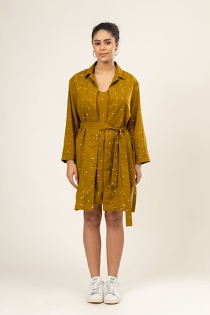 Bandhini Jacket Set from Doodlage