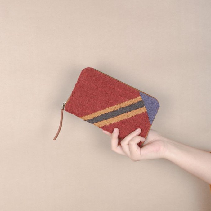 Synchrony' Zip Wallet from Doodlage