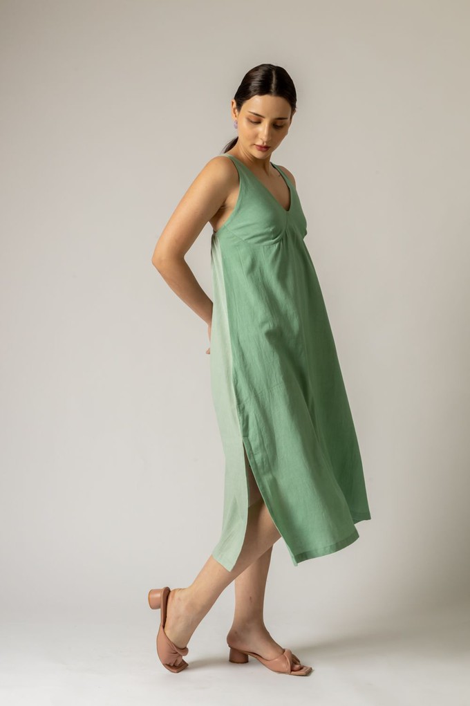 Iris Green Dress from Doodlage