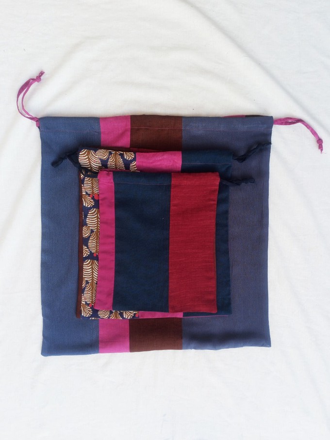 Reusable Furoshiki Pouches from Doodlage