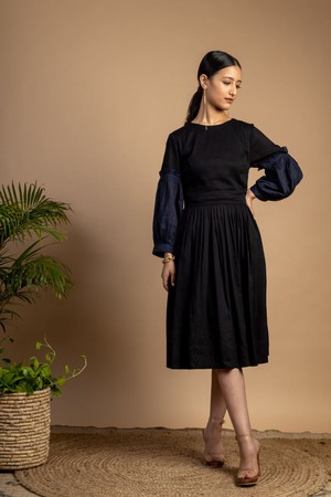 Sophia Black Dress from Doodlage