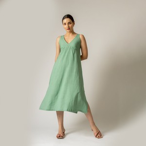 Iris Green Dress from Doodlage
