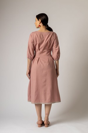 Celia Pink Dress from Doodlage