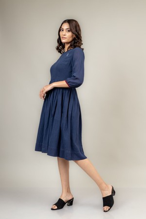 Luna Blue Dress from Doodlage