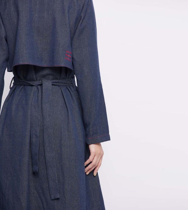 UPCYCLED DENIM TRENCH from Doodlage