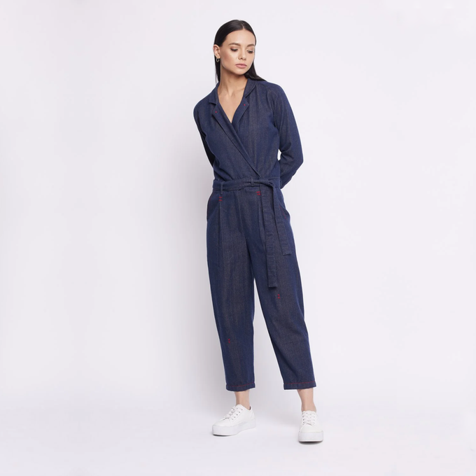UPCYCLED DENIM JUMPSUIT from Doodlage