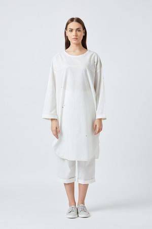 Amy White Tunic from Doodlage