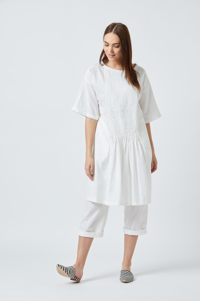 Jean White Tunic from Doodlage