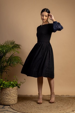 Sophia Black Dress from Doodlage