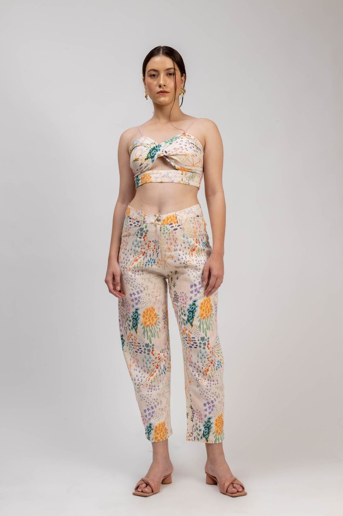 May Printed Bralette from Doodlage