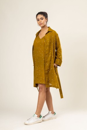 Bandhini Jacket Set from Doodlage