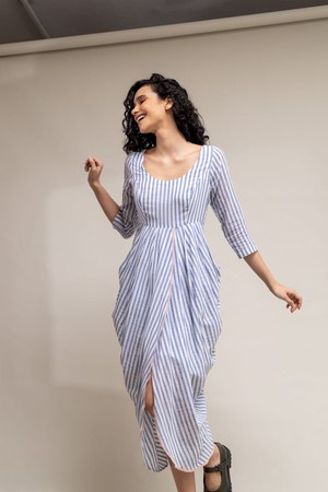 Striped Diane Dress from Doodlage