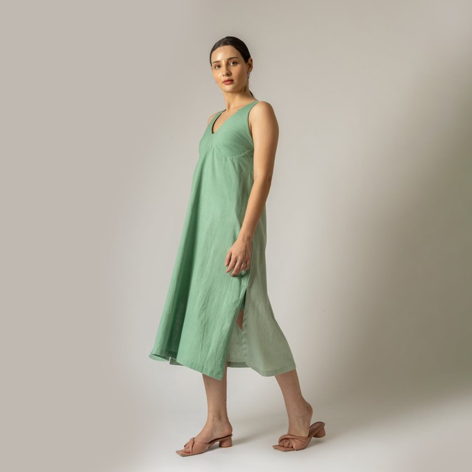 Iris Green Dress from Doodlage