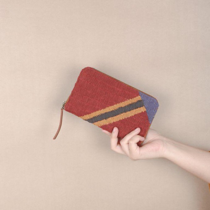 Synchrony' Zip Wallet from Doodlage