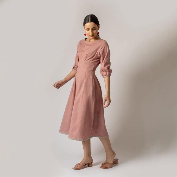 Celia Pink Dress from Doodlage