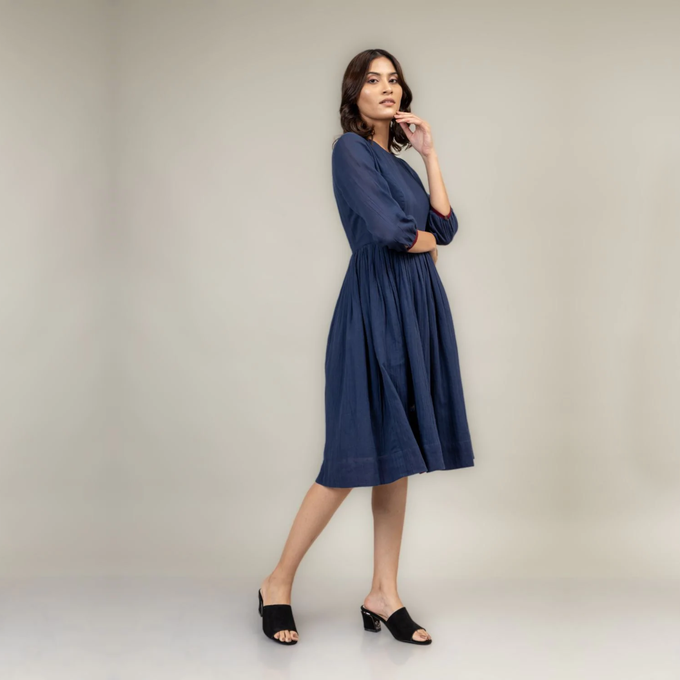 Luna Blue Dress from Doodlage