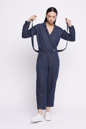 UPCYCLED DENIM JUMPSUIT from Doodlage