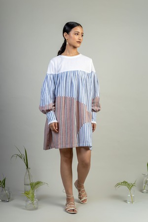 Tyana Panelled Dress from Doodlage