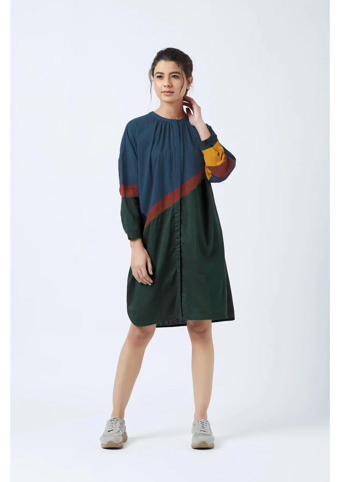 Yuko Panelled Tunic from Doodlage