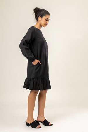 Eva Black Dress from Doodlage