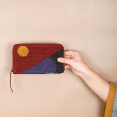 Sunny Day' Zip Wallet via Doodlage