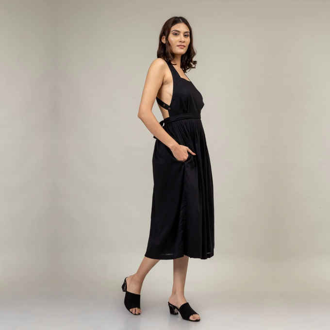 Julia Black Dress from Doodlage