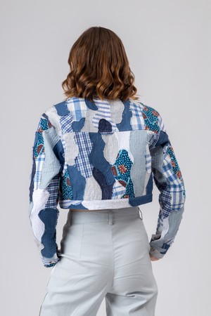 June patchwork jacket from Doodlage