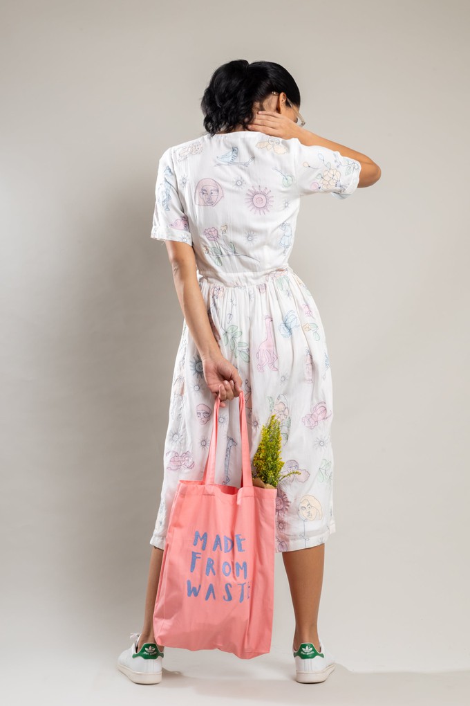 Made from Waste' Tote Bag from Doodlage